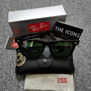 Ray-ban Wayfarer Black classic 2140 New 54MM